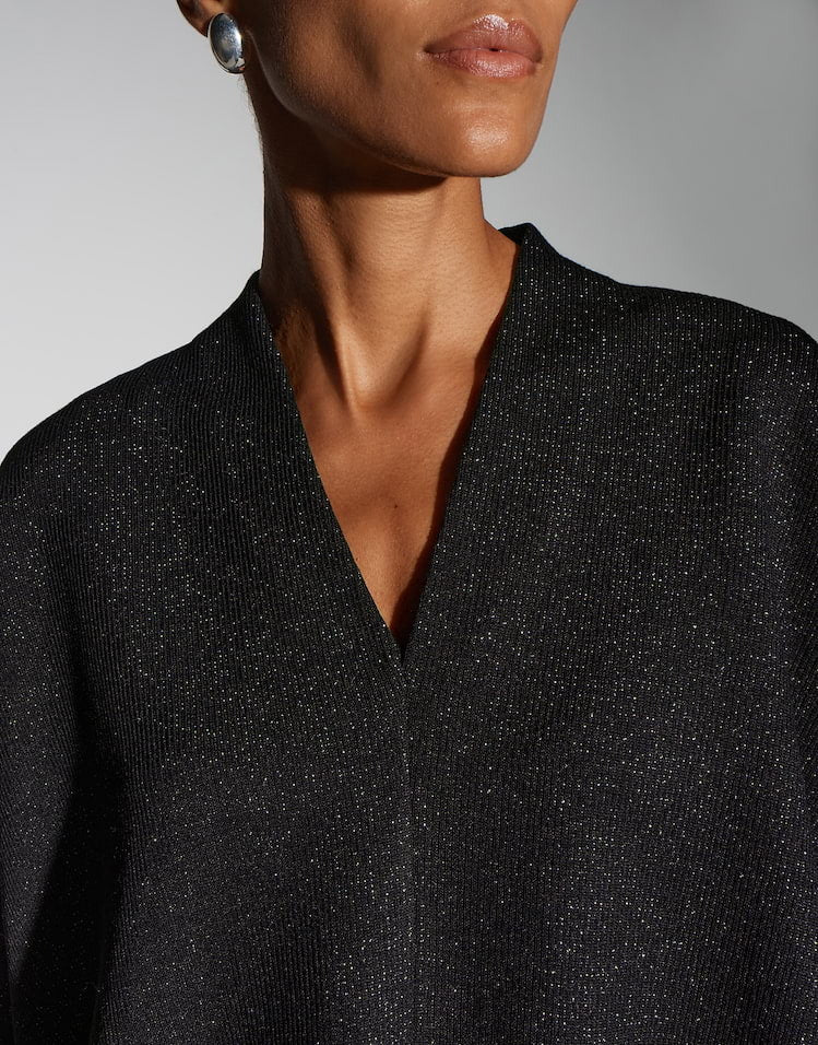 SOMEDAY SWEATSHIRT USHIMMER BLACK