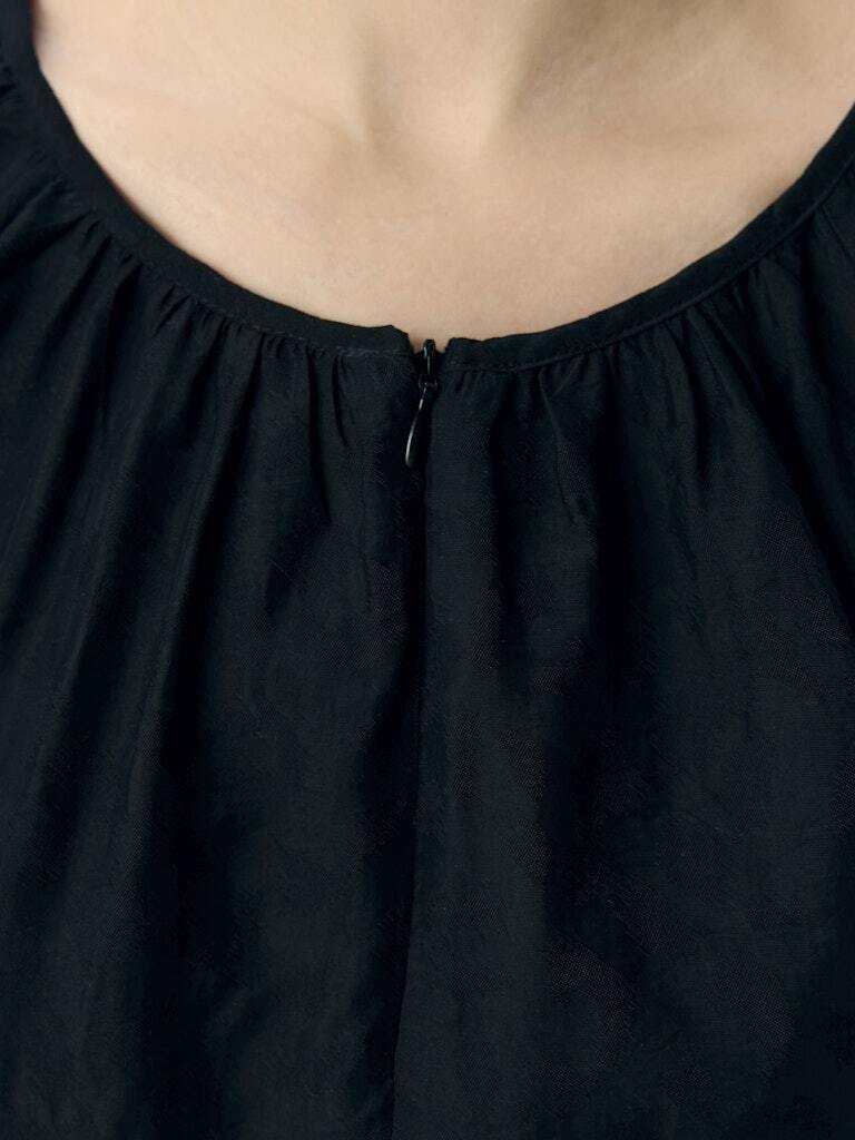 OBJECT BLOUSE TRUE BLACK