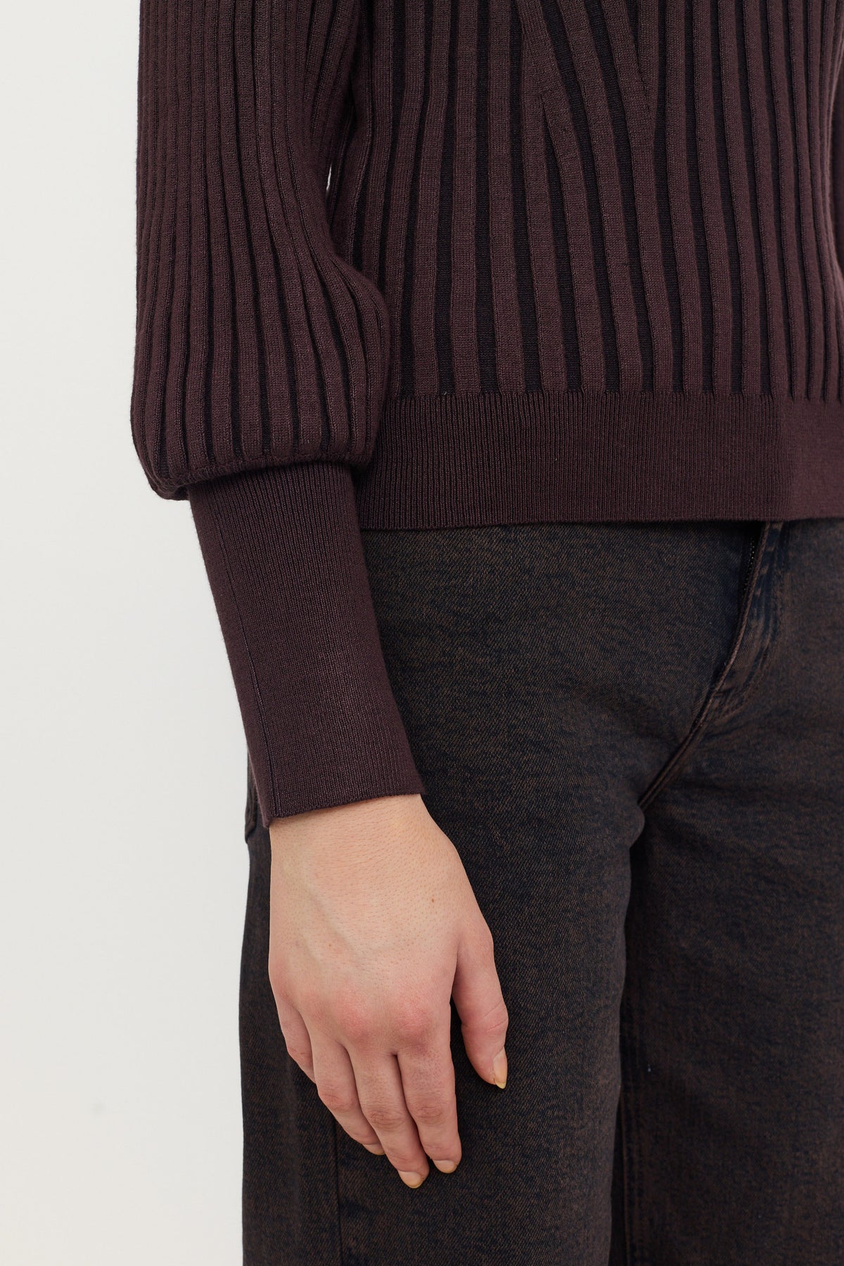 SOFT REBELS TRUI JILL CHOCOLATE PLUM