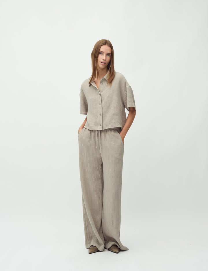 MBYM BROEK KASSAKA LIGHT TWIG