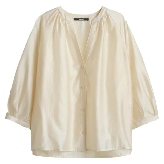 SOMEDAY BLOUSE ZAMIDA BUTTERCREAM
