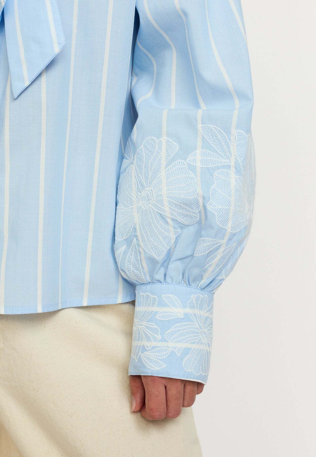 SOFT REBELS BLOUSE KIRI WINDSURFER/SNOW WHITE STRIPE