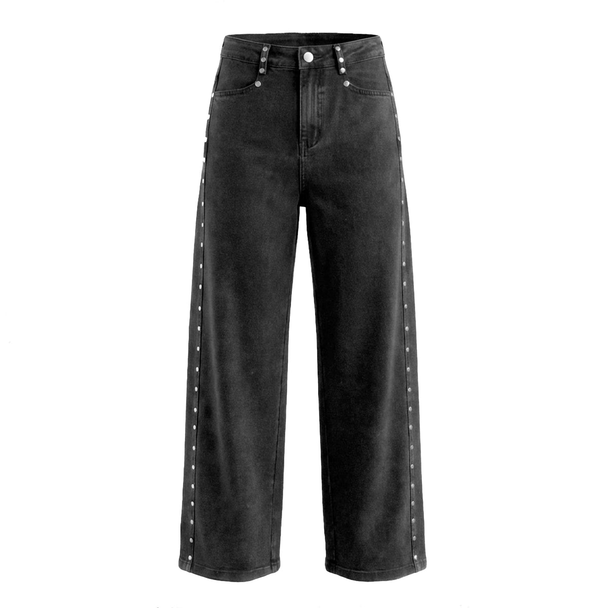 WITHBLACK JEANS KATE WASHED BLACK DENIM
