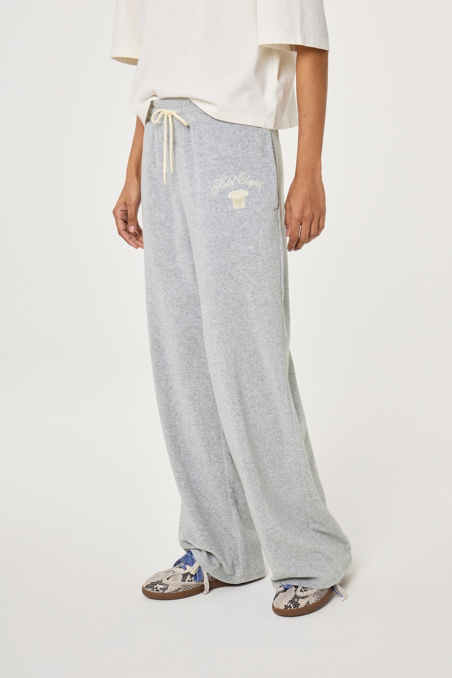 FABIENNE CHAPOT BROEK HUGO GREY MELANGE