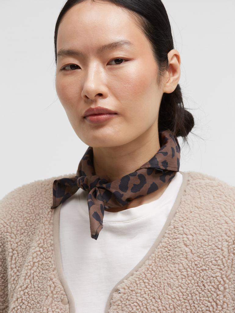 SENSES THE LABEL SJAAL LEOPARD LEO BROWN