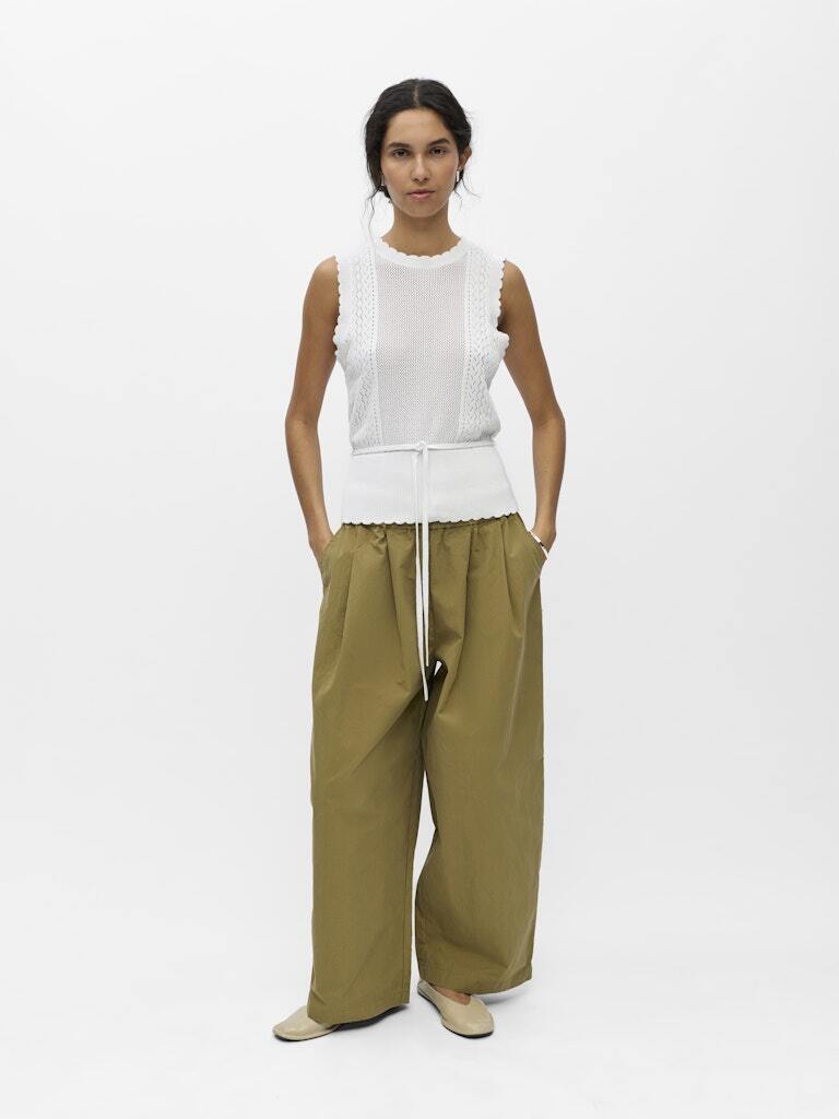 OBJECT TOP JEANY WHITE