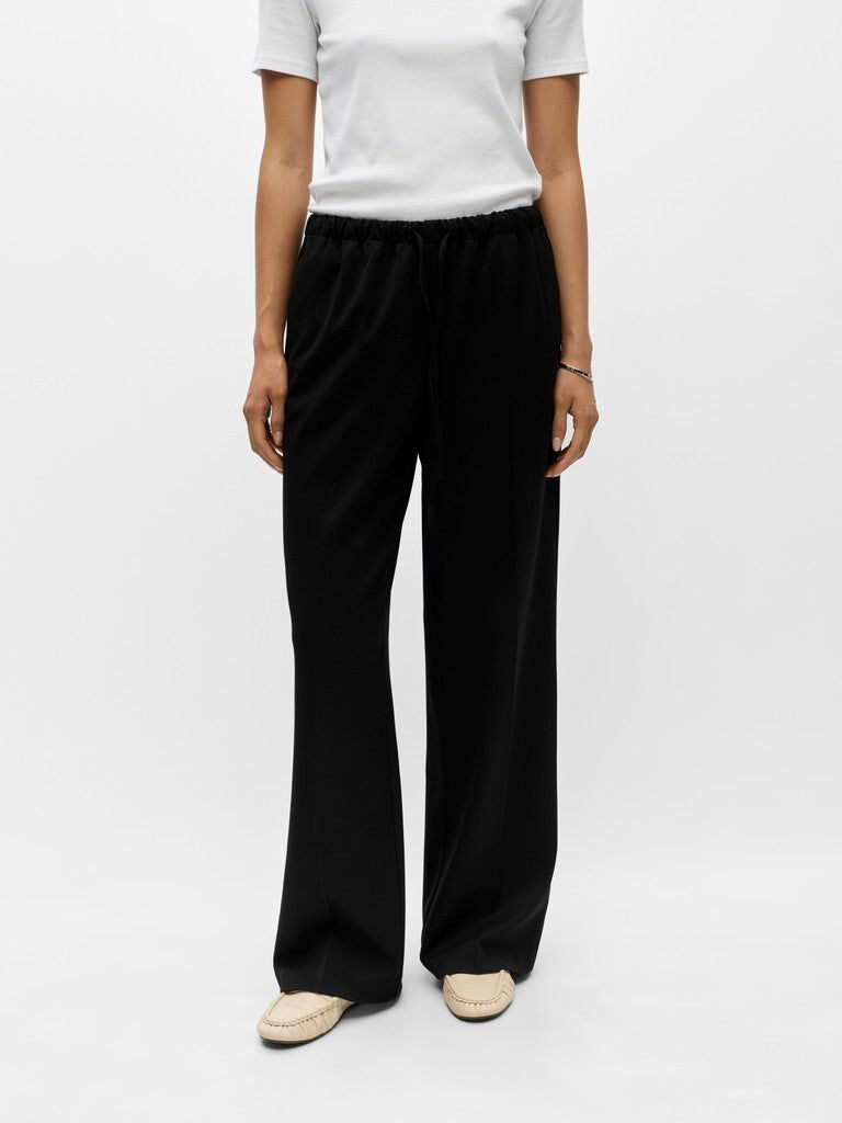OBJECT BROEK MET KOORD BLACK
