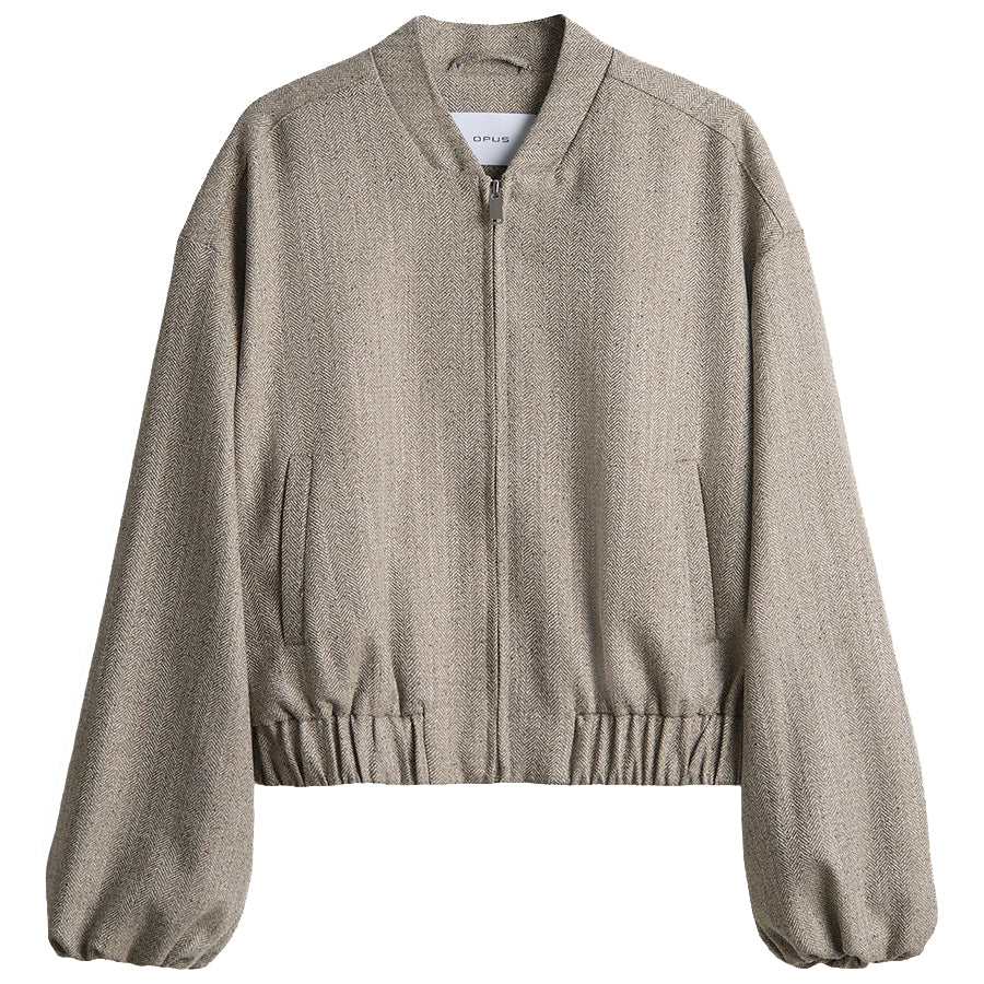 OPUS BLAZER JALEA HERRINGBONE MACADAMIA
