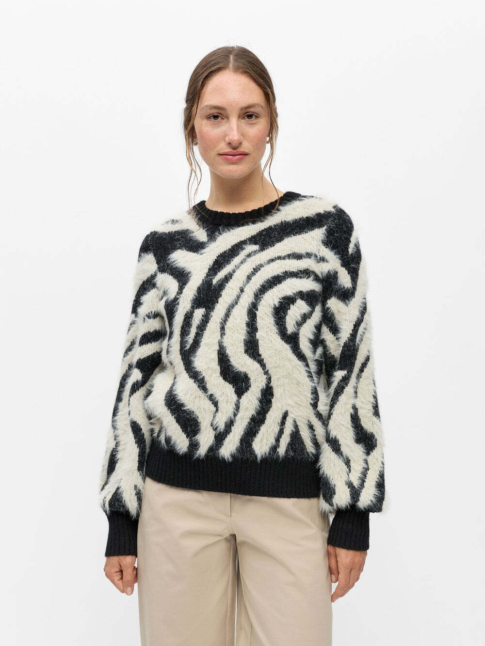 OBJECT TRUI HOLLOW BLACK/BIRCH ZEBRA