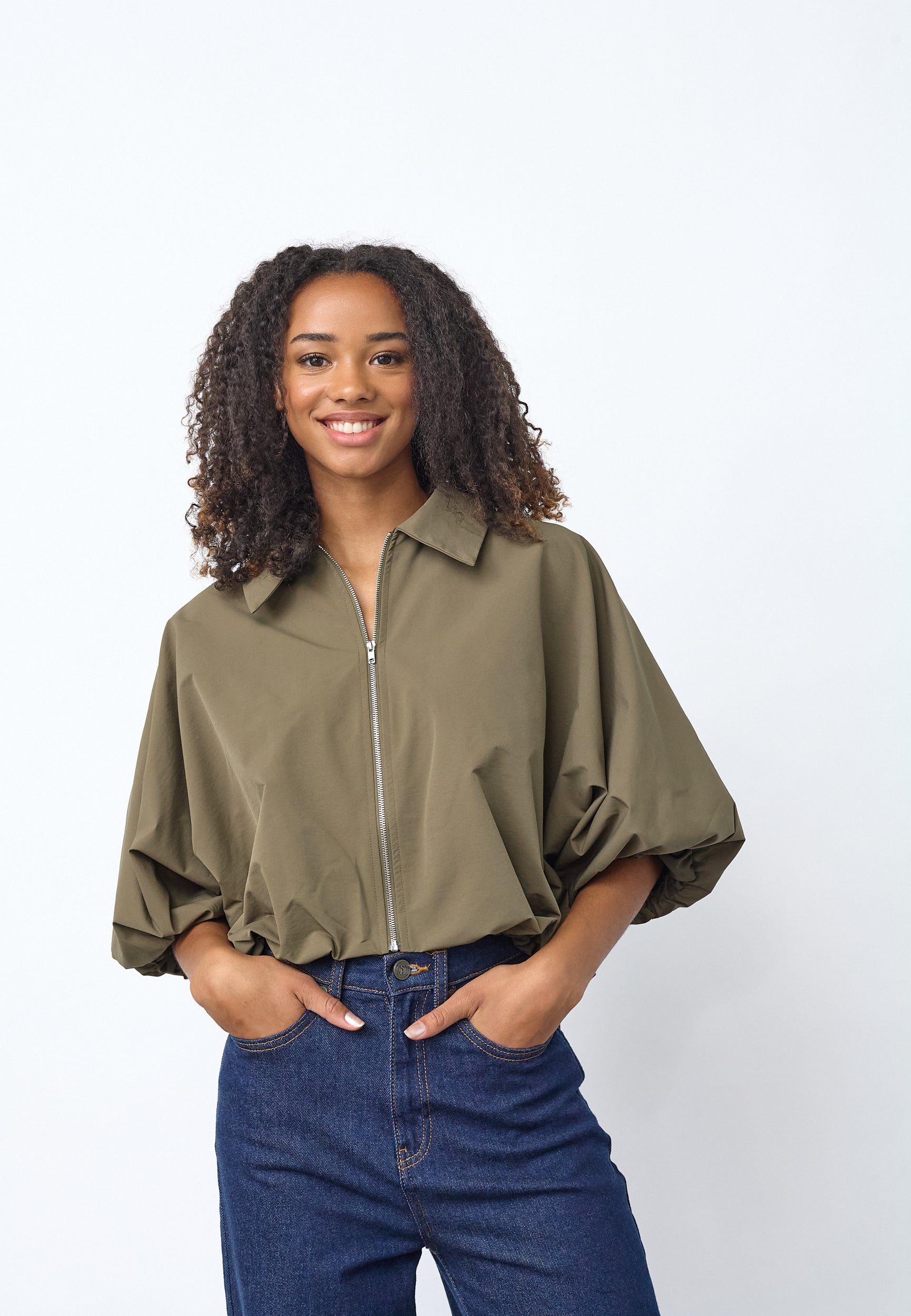 SISTERS POINT JACKET NELLY KHAKI