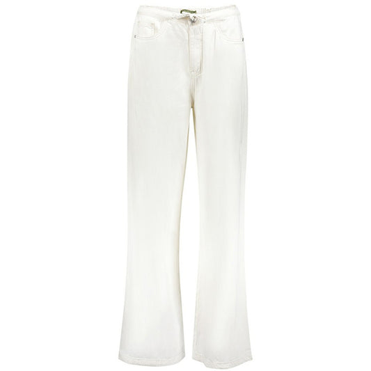 GEISHA BROEK ELASTIC WAIST ECRU BLEACHED