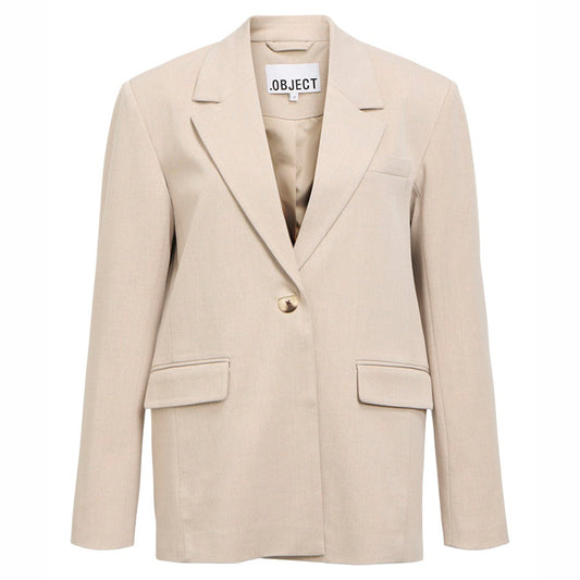 OBJECT BLAZER LISA HUMUS/MELANGE