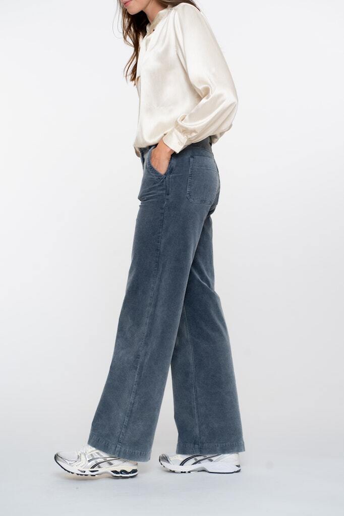 GEISHA BROEK CORDUROY INDIGO