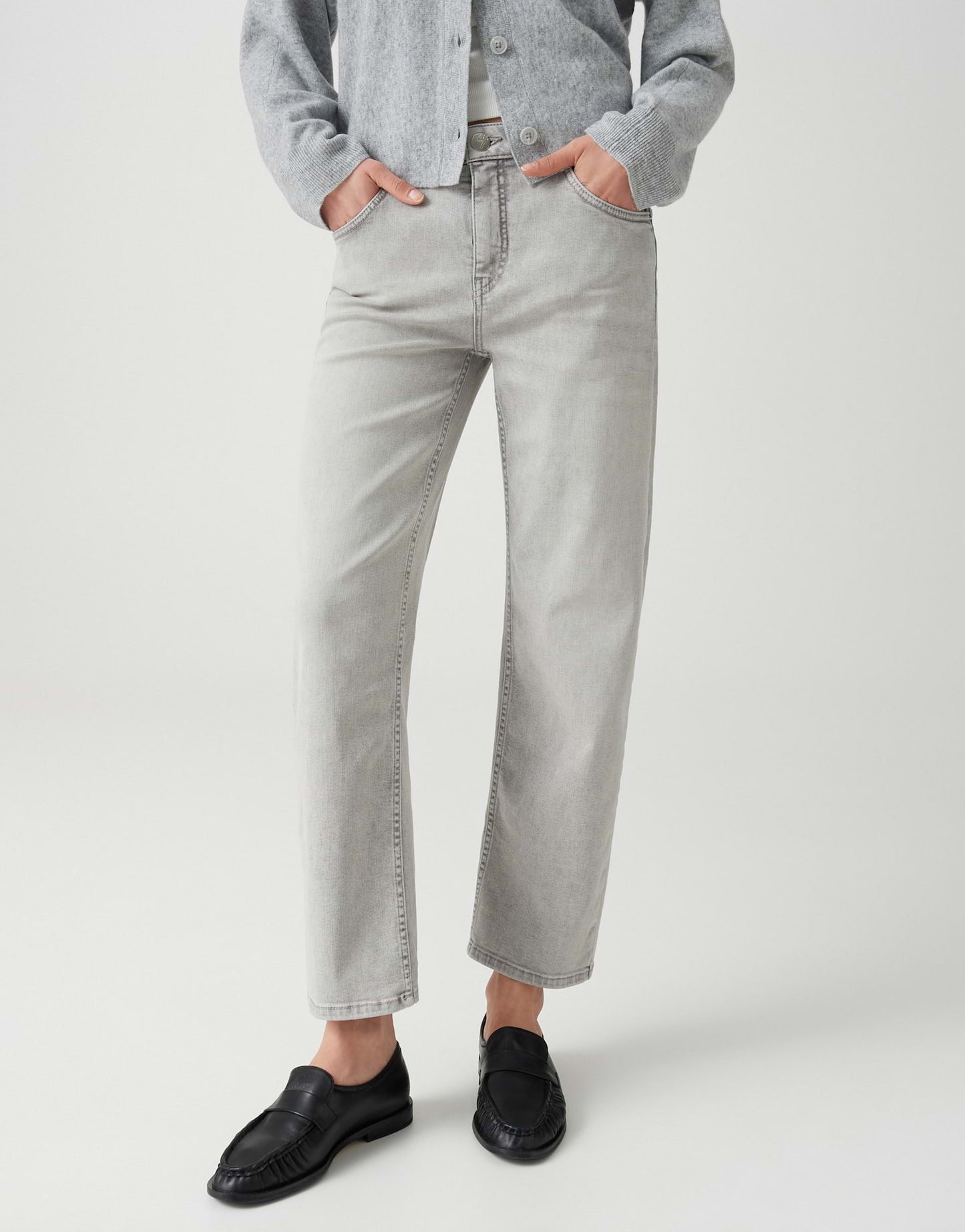 OPUS BROEK MINAH HONESTY BRIGHT GREY