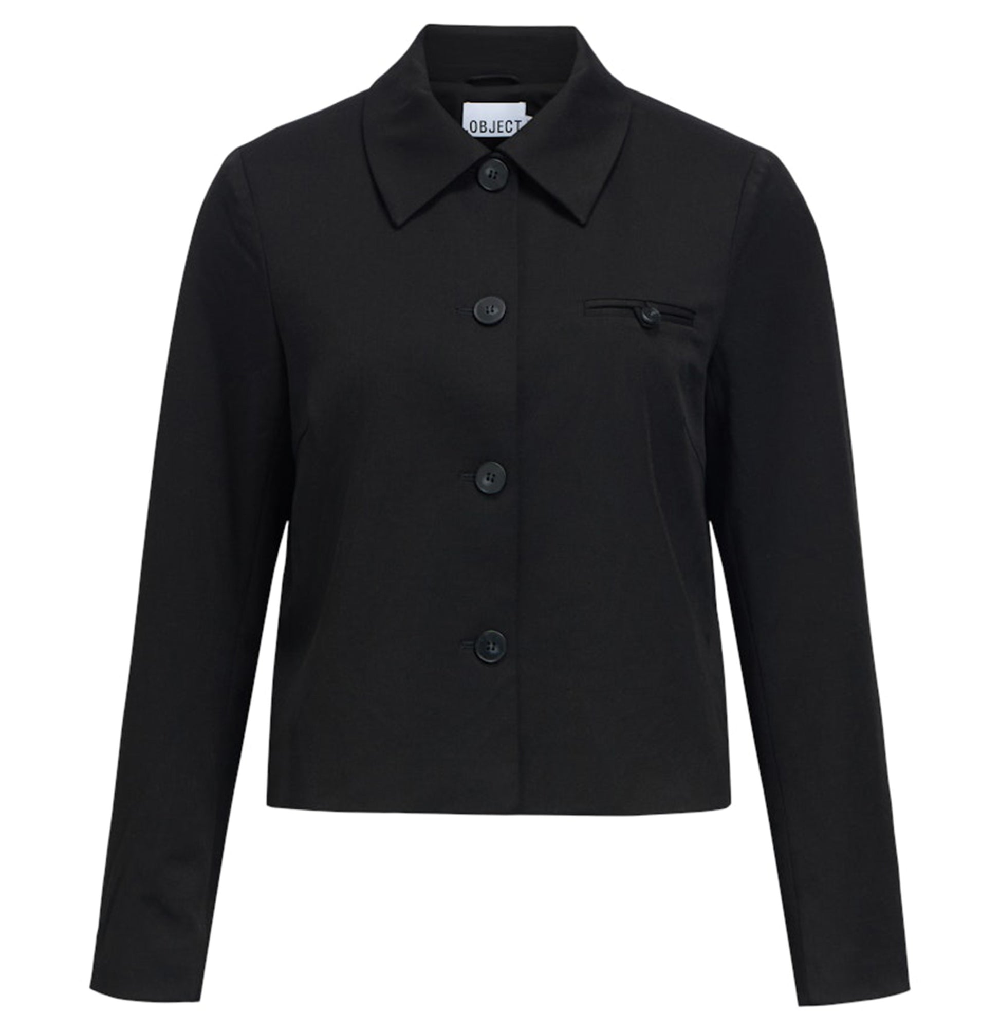OBJECT BLAZER LISA SHORT {{BLACK}}