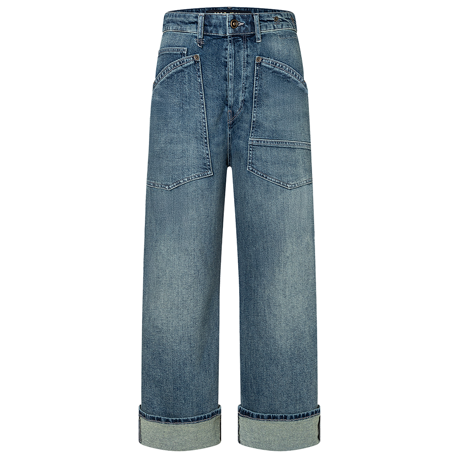 MAC JEANS BAGGY BLUEISH GREEN TINT