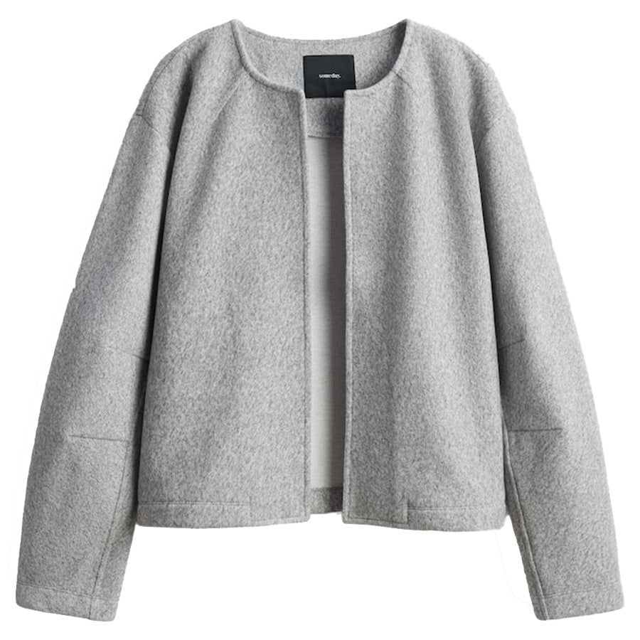 SOMEDAY VEST UBEA HAZY FOG MELANGE