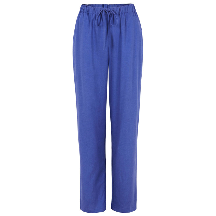 SOFT REBELS BROEK YINDI ULTRA MARINE