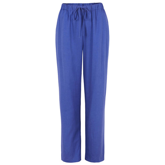 SOFT REBELS BROEK YINDI ULTRA MARINE