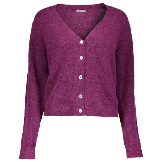 GEISHA VEST VAN V-HALS FUCHSIA