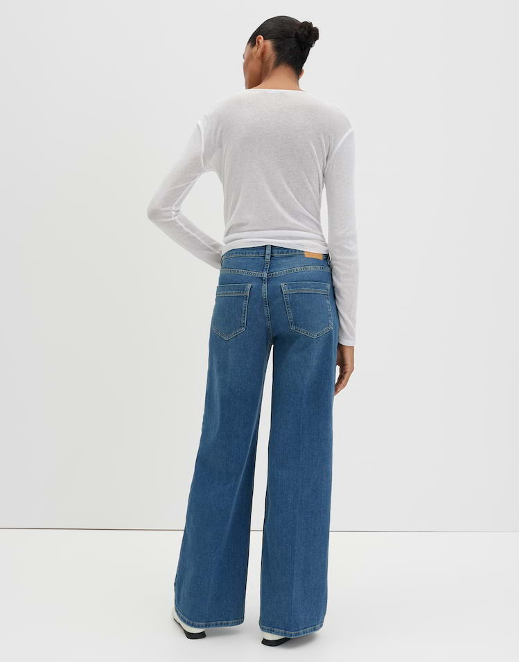 SOMEDAY JEANS CELLMA ICONIC MID MIST BLUE