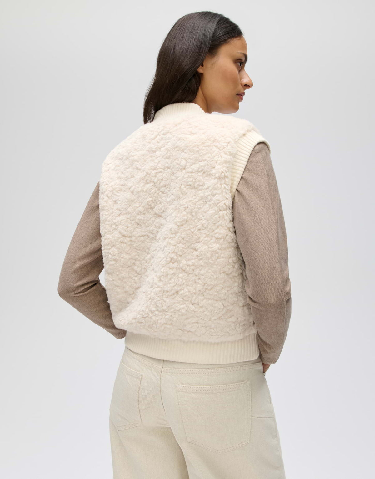 OPUS BODYWARMER GASTE SOFT CREAM
