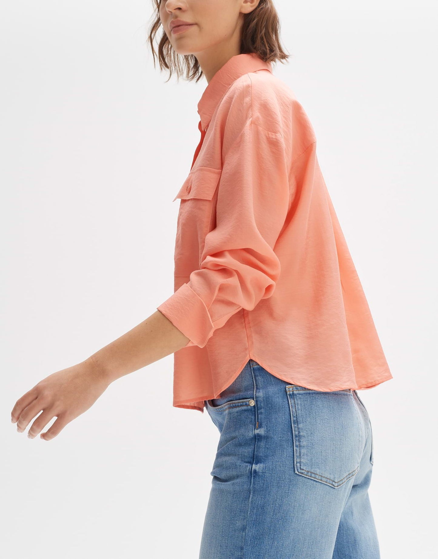 OPUS BLOUSE FASTELLE PEACHY CORAL