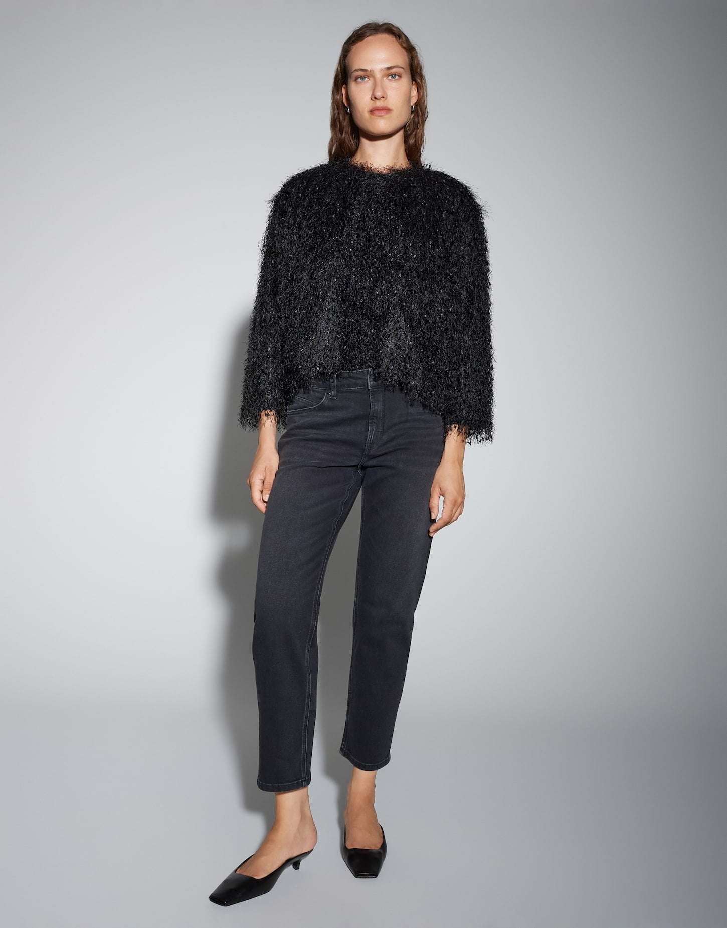 SOMEDAY VEST UFEATHER BLACK