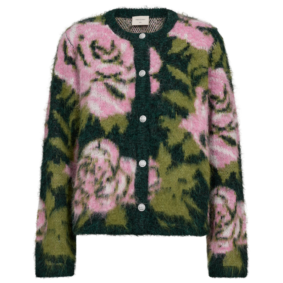 FREEQUENT VEST LIPPI DEEP FOREST/PINK