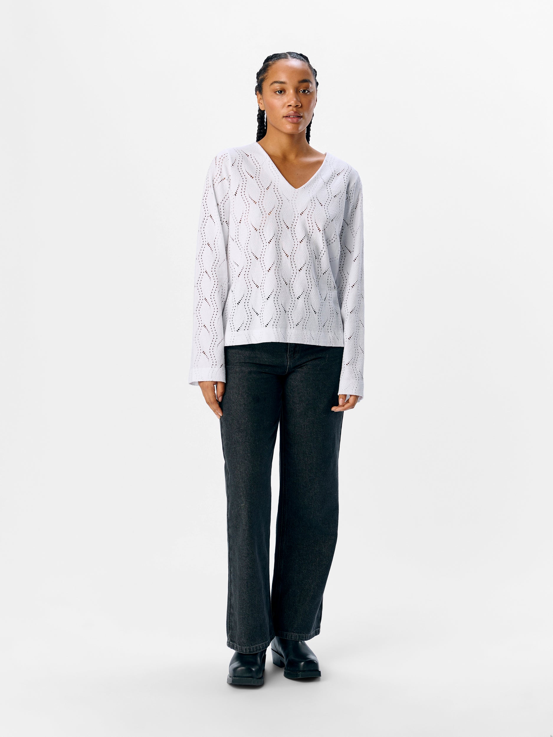 OBJECT TOP AVA WHITE