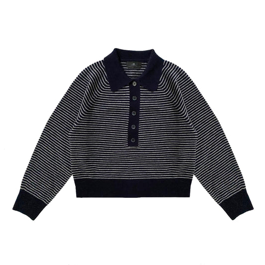 WITHBLACK TRUI MONROE NAVY/GREY STRIPE