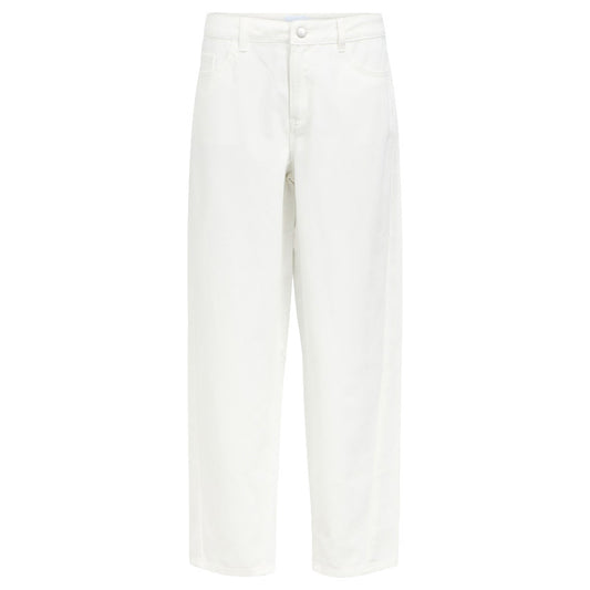 OBJECT BARREL JEANS MIU CLOUD DANCER