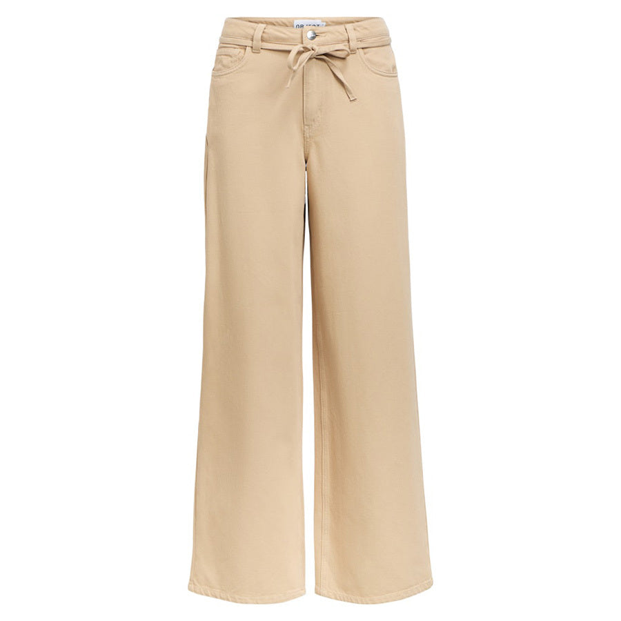 OBJECT JEANS ROSIE WIDE HUMUS