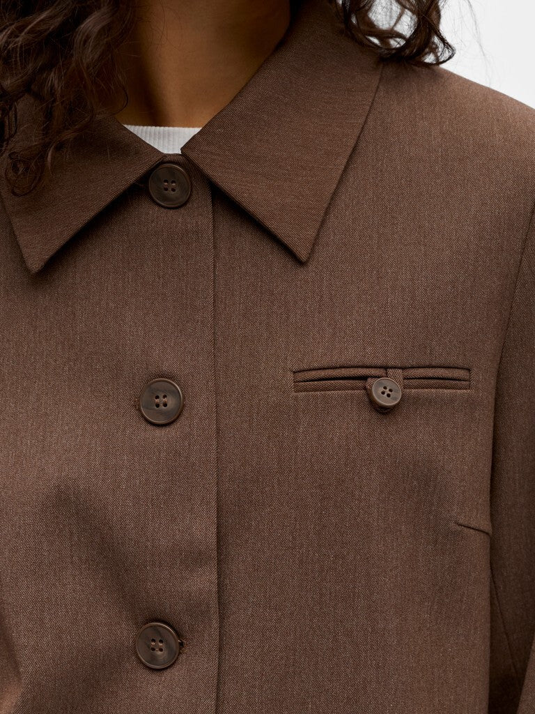 OBJECT BLAZER LISA SHORT {{BLACK}}