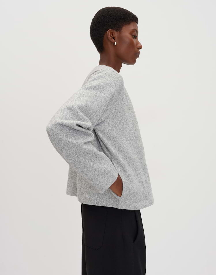 SOMEDAY VEST UBEA HAZY FOG MELANGE