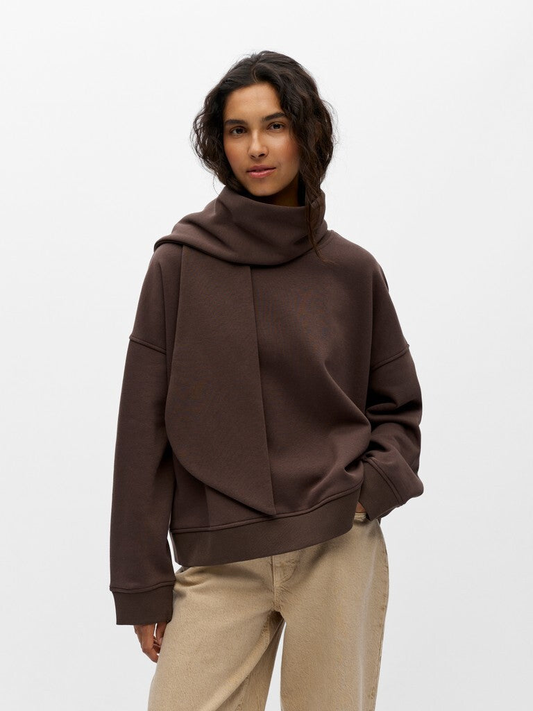 OBJECT SWEATER ARINA SEAL BROWN