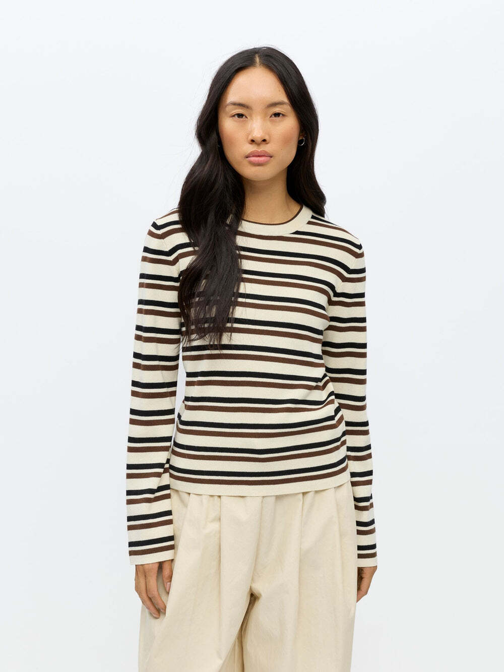 OBJECT SHIRT GERIBBELD BIRCH/BLACK + CARAFE