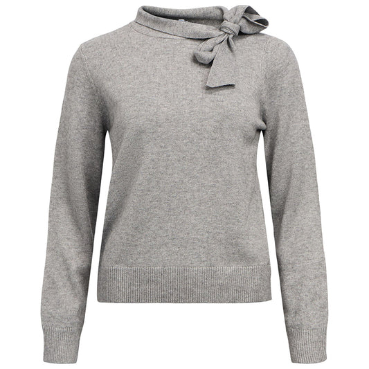 OBJECT TRUI THESS BOW MEDIUM GREY MELANGE