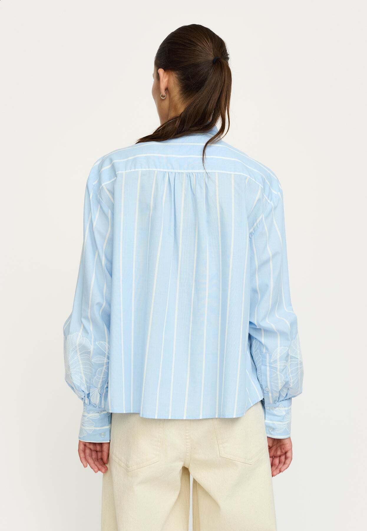 SOFT REBELS BLOUSE KIRI WINDSURFER/SNOW WHITE STRIPE