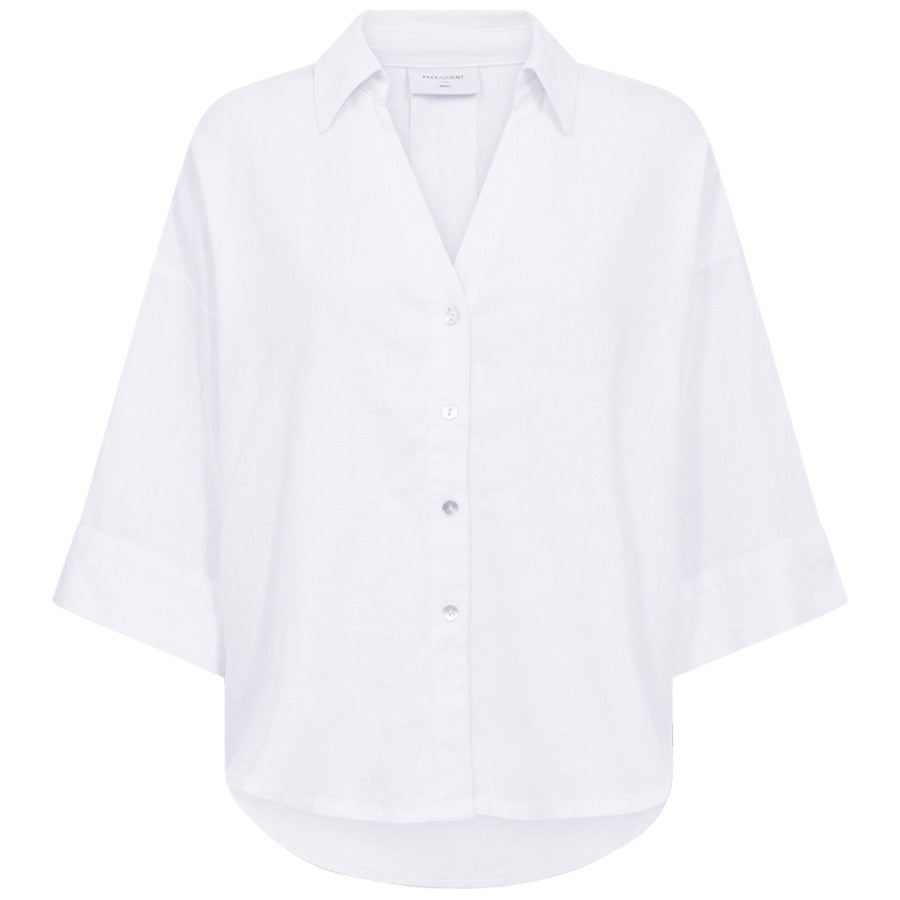 FREEQUENT BLOUSE LAVA BRILLIANT WHITE