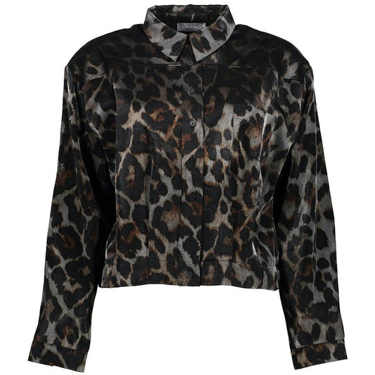 GEISHA JACKET ANIMAL PRINT GREY/BRONZE