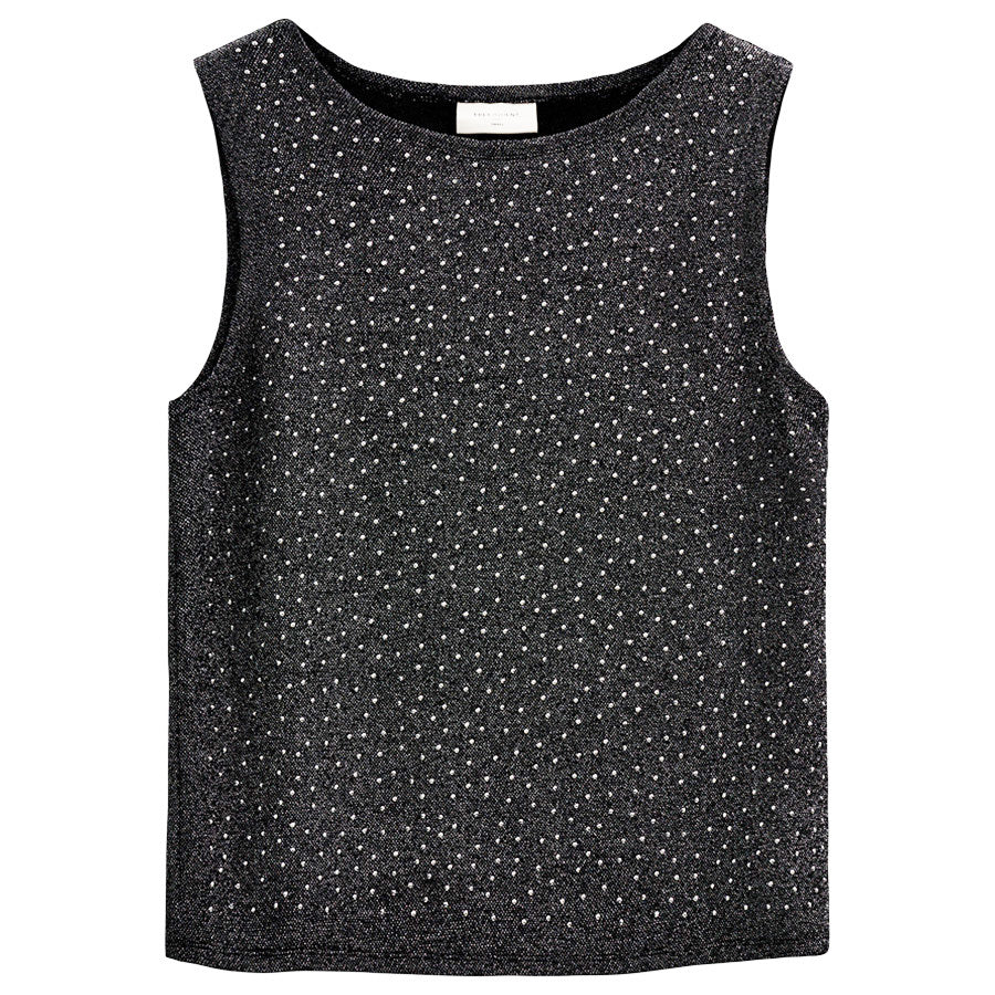 FREEQUENT TOP VISKA BLACK/SILVER