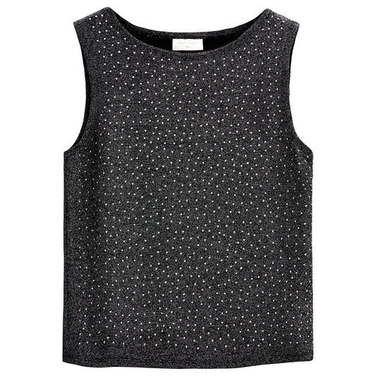 FREEQUENT TOP VISKA BLACK/SILVER