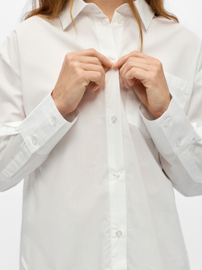 OBJECT BLOUSE ZILA WHITE