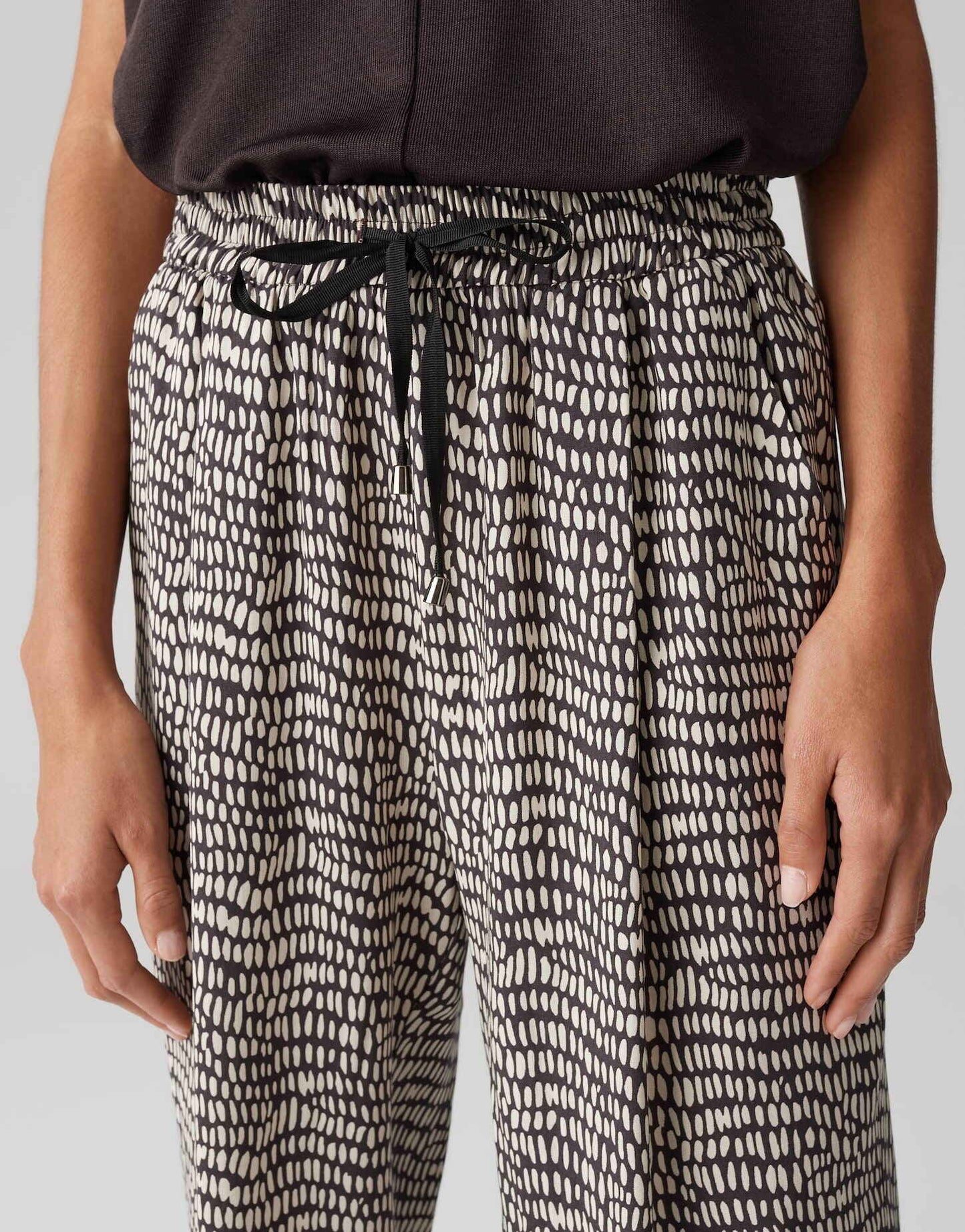 OPUS BROEK MAROU SPLASH MIDNIGHT BROWN