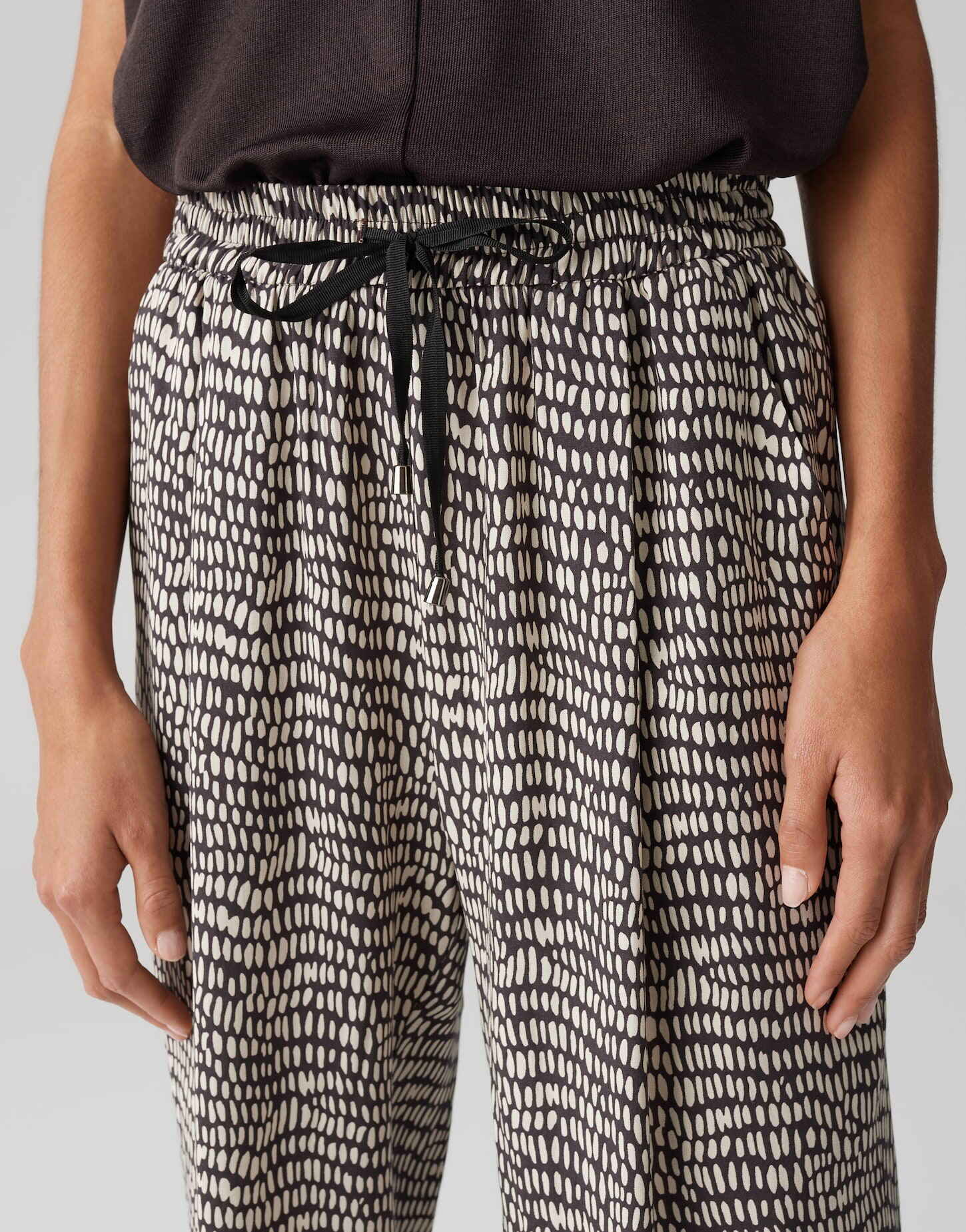 OPUS BROEK MAROU SPLASH MIDNIGHT BROWN