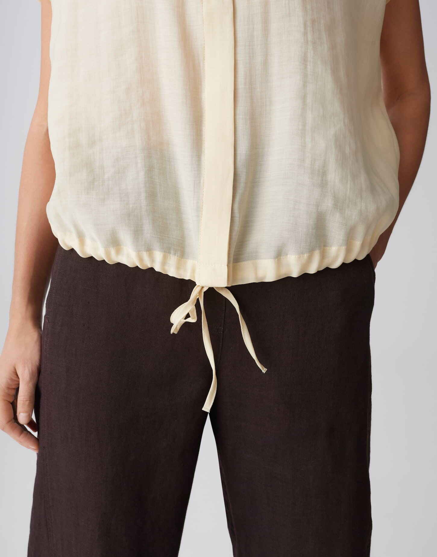 OPUS BLOUSE FADELL HONEY BUTTER