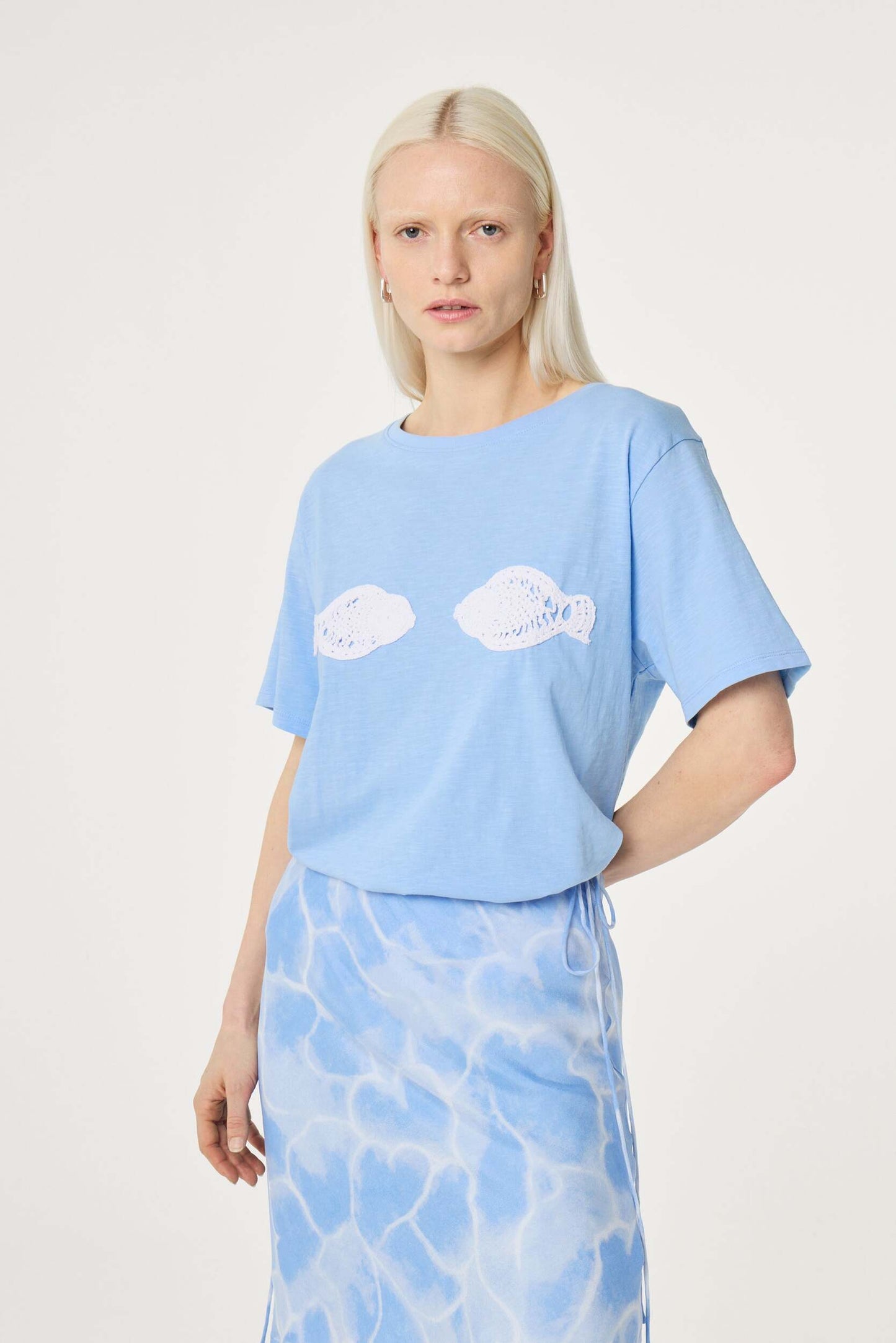 FABIENNE CHAPOT T-SHIRT FLO RESORT BLUE