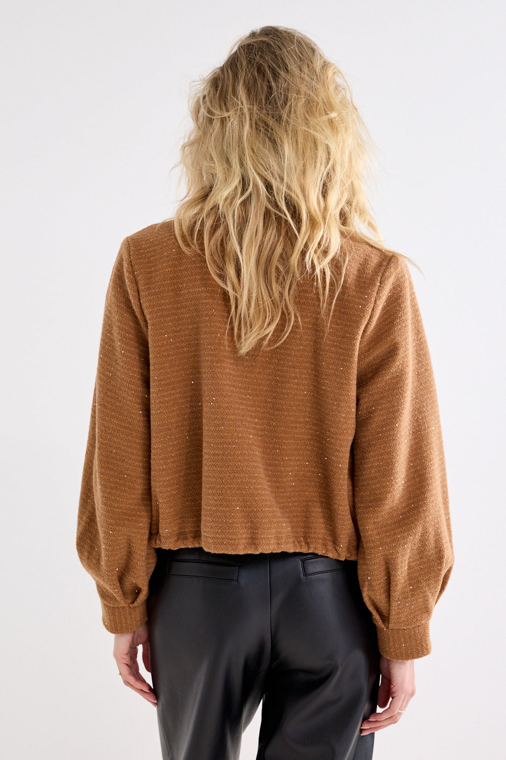 TRAMONTANA JACKET FANCY BOUCLÉ CINNAMON