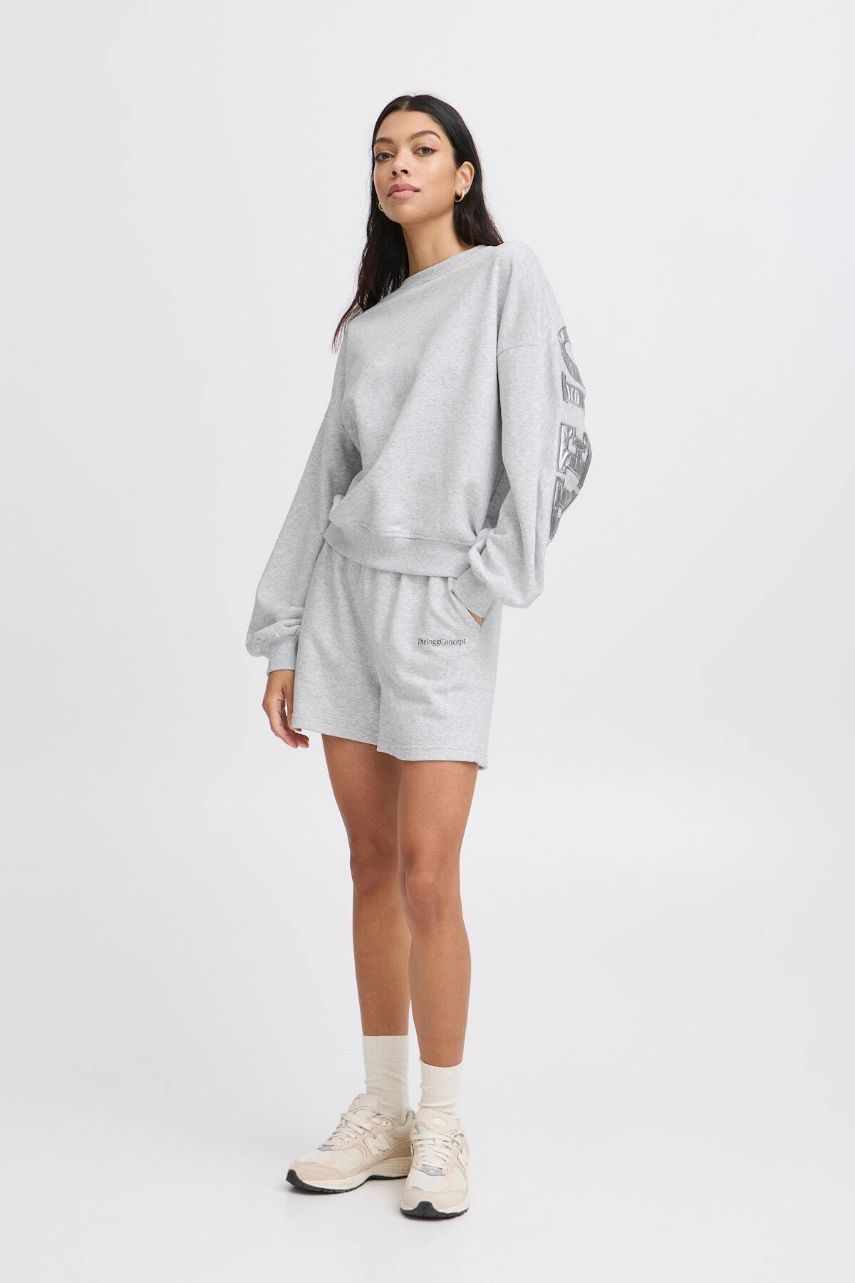 THE JOGG CONCEPT SWEATER SAJA LIGHT GREY MELANGE